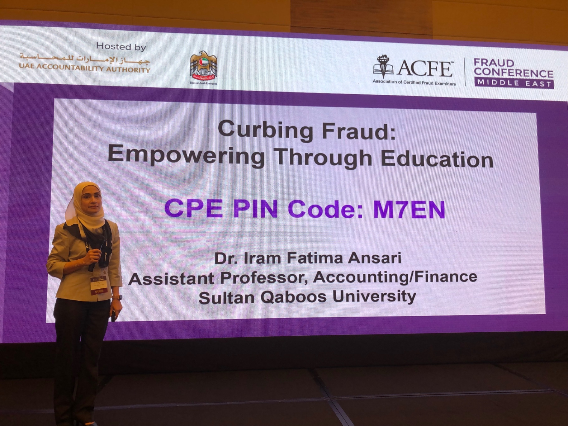 ACFE Fraud Conference Middle East